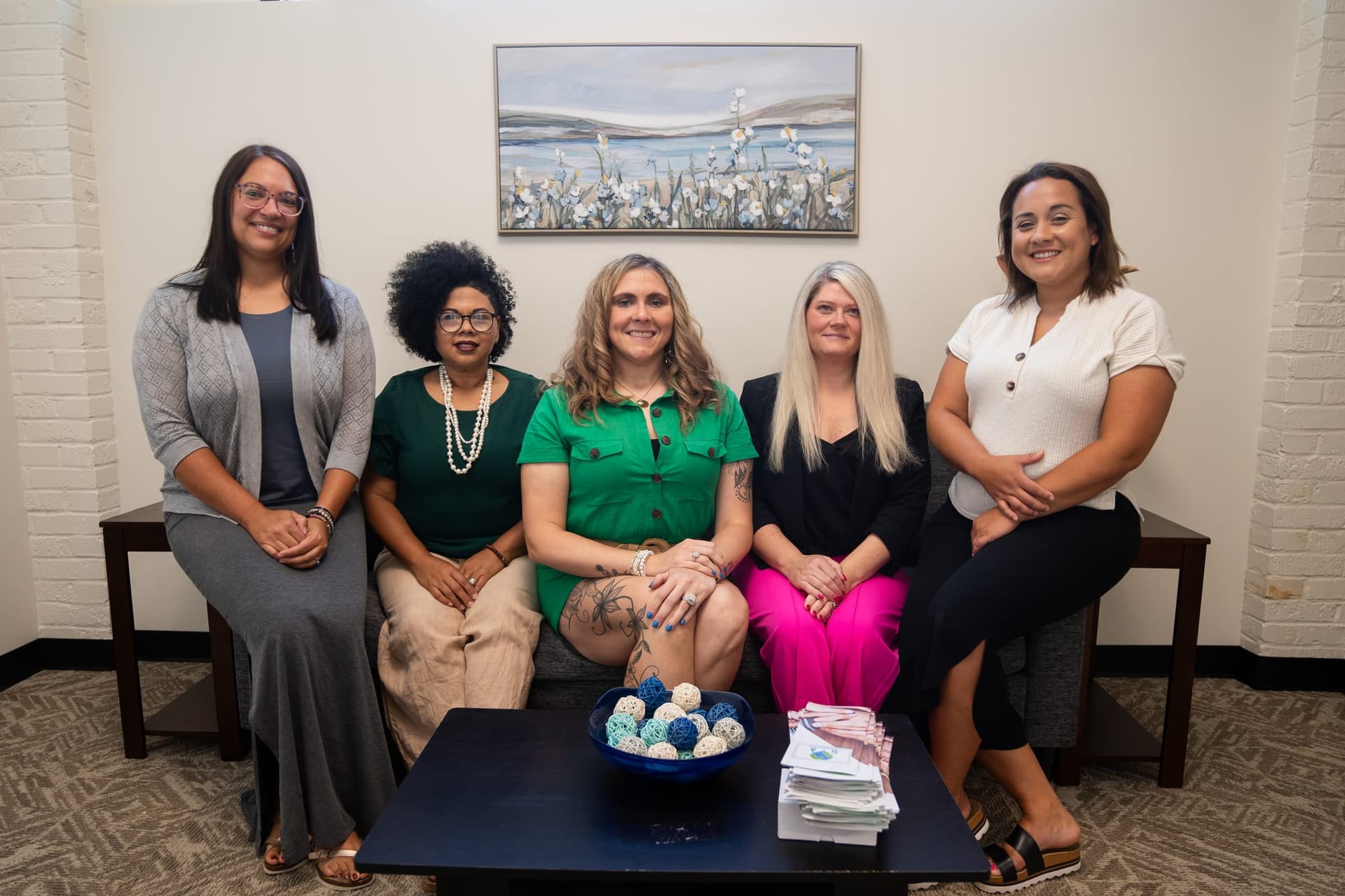 G&A Counseling team sharing a candid moment together